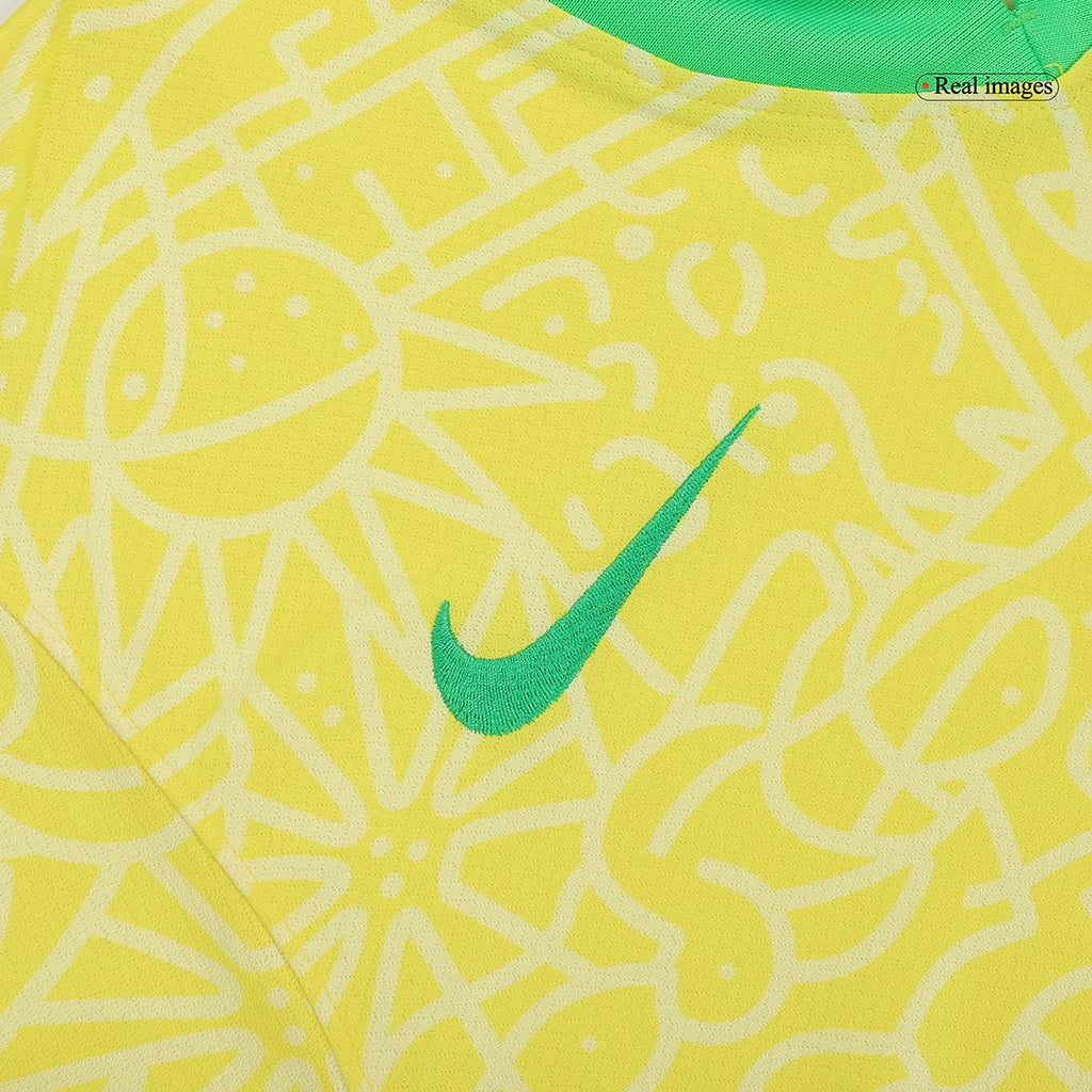 Brésil Domicile Maillot 2024 - Super Grande Taille