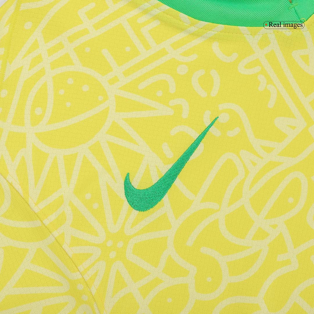 Brésil Domicile Maillot 2024 - Super Grande Taille