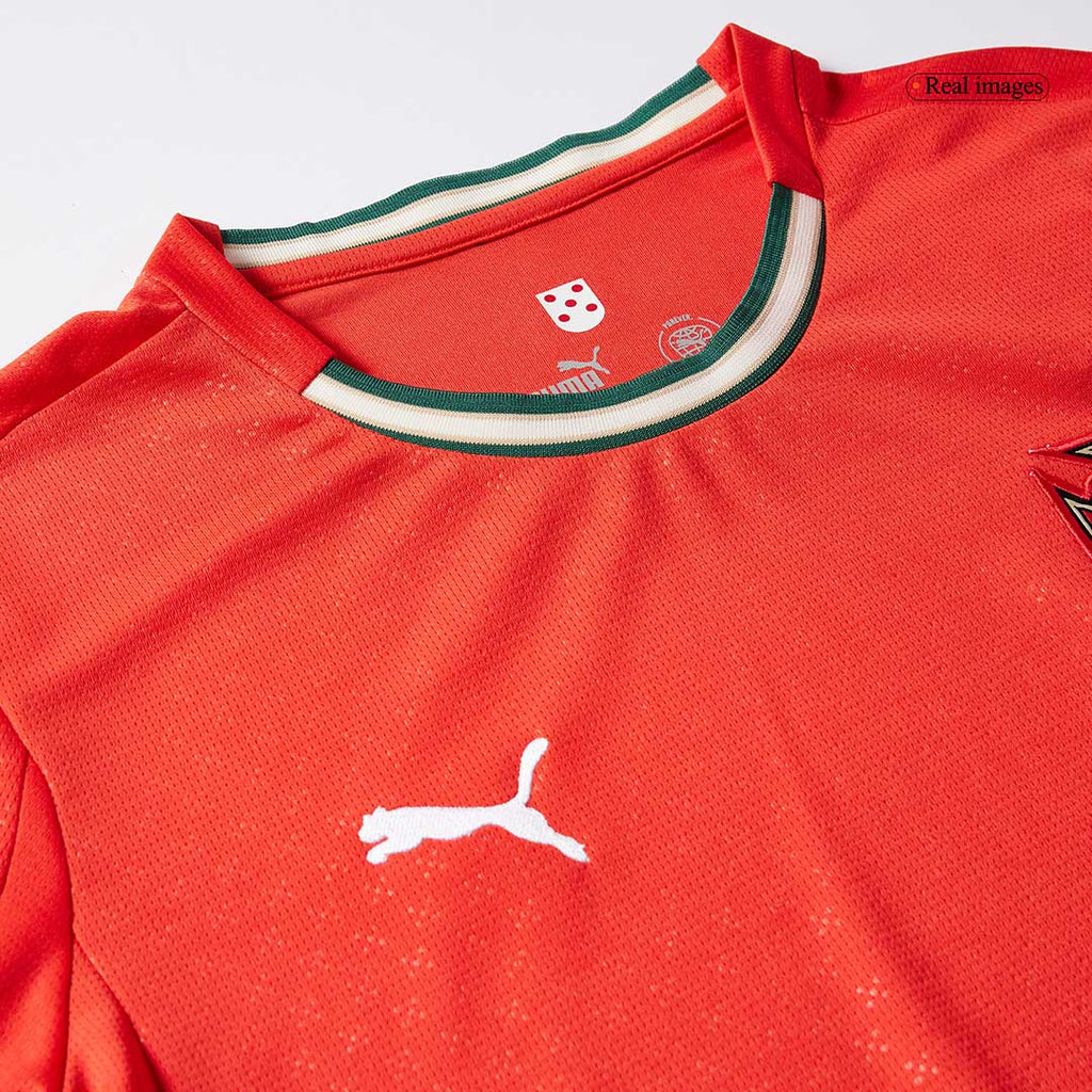 RONALDO #7 Portugal Domicile Maillot Manches Longues 2025