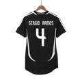 SERGIO RAMOS #4 Retro Real Madrid Extérieur Maillot 2006/07