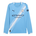 Manchester City Domicile Maillot Manches Longues 2025/26 Grande Taille