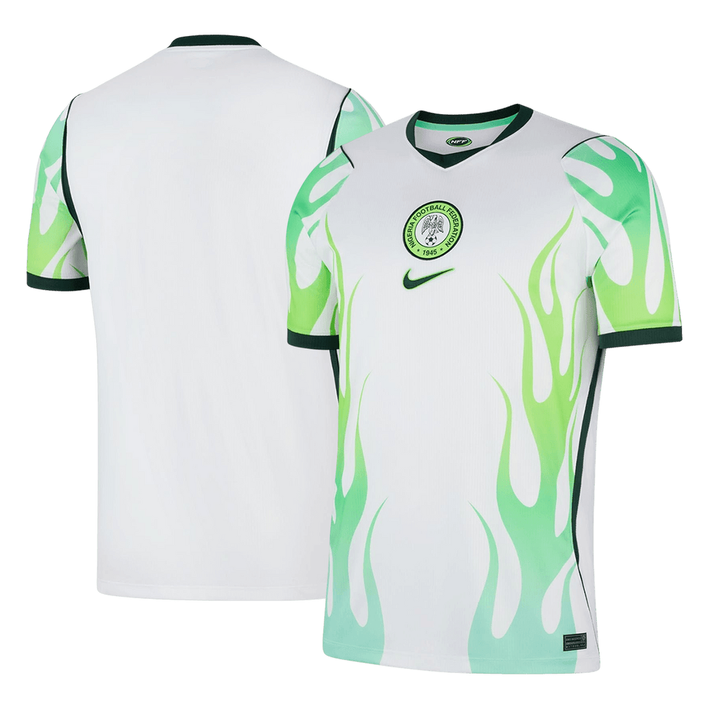 Nigeria Extérieur Maillot - Coupe du Monde 2026 Blanc Joueur