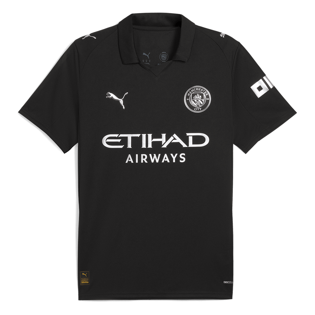 HAALAND #9 Manchester City Extérieur Maillot 2025/26 Noir