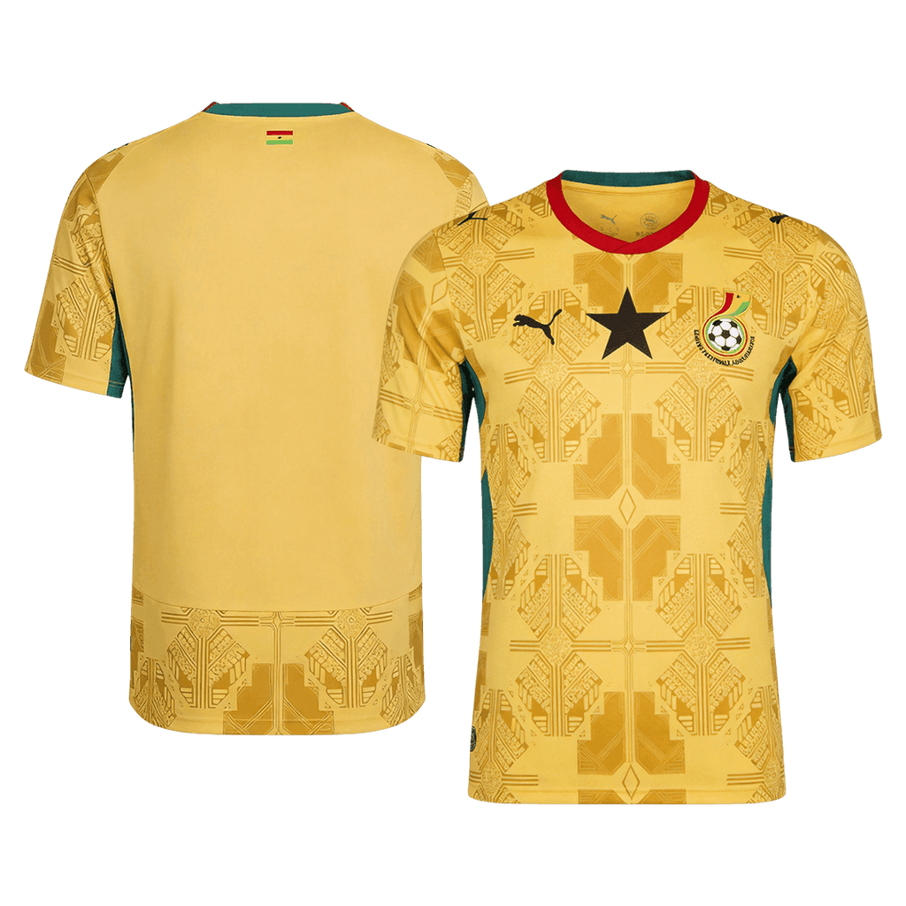 Ghana Extérieur Maillot - Coupe du Monde 2026 Jaune
