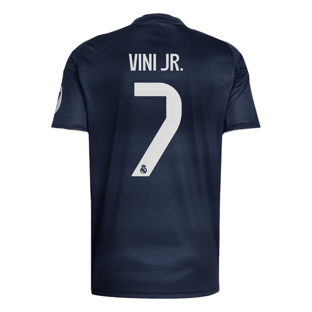 VINI JR. #7 Real Madrid Extérieur Maillot 2025/26