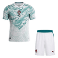 Portugal Extérieur Maillot Kit - Coupe du Monde 2026 White&Green
