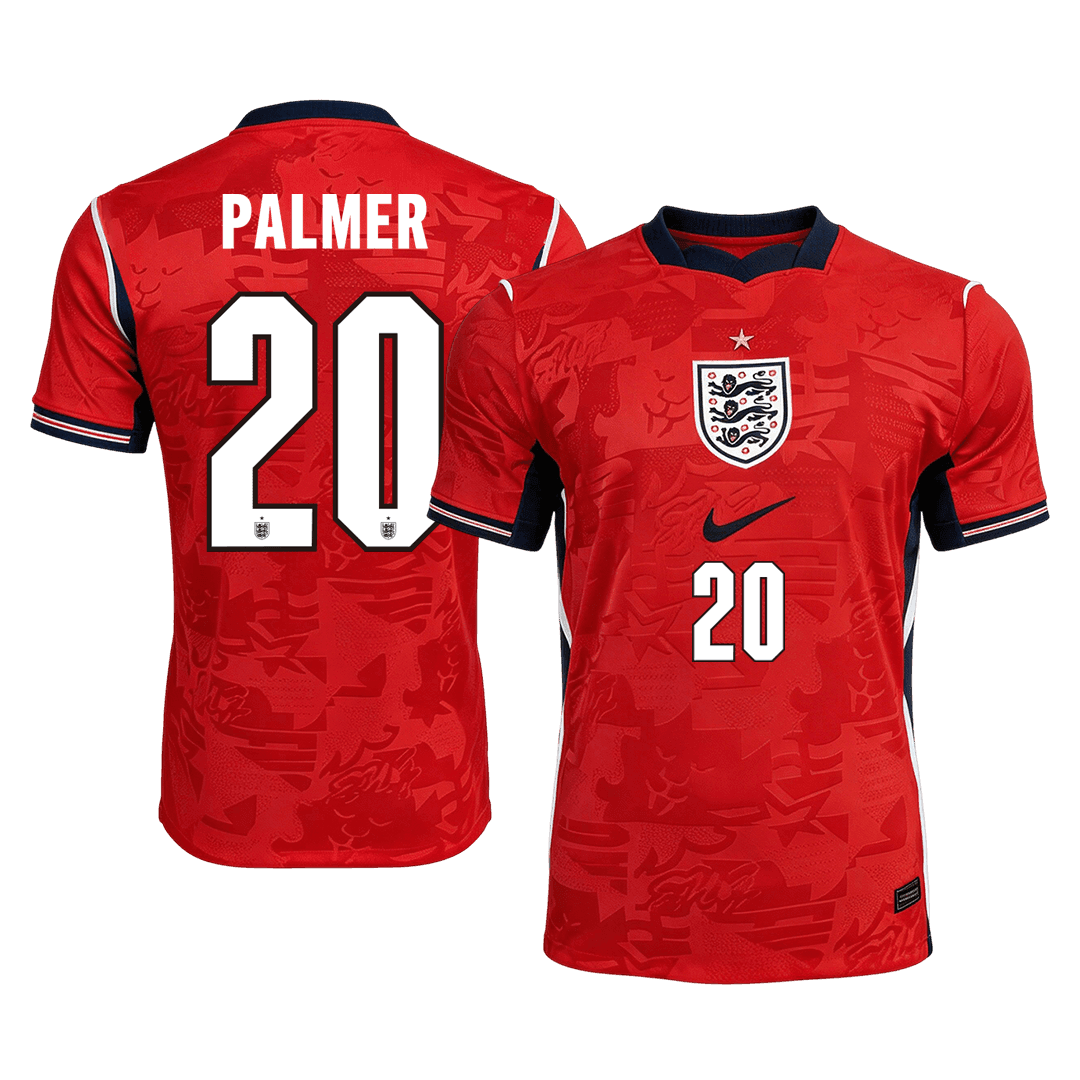 PALMER #20 Angleterre Extérieur Maillot - Coupe du Monde 2026 Rouge