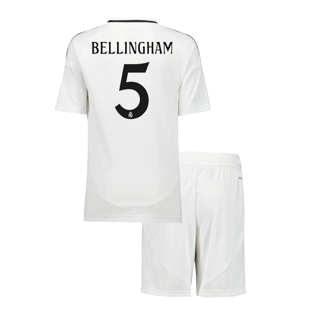 BELLINGHAM #5 Real Madrid Domicile Maillot Kit 2024/25 Junior