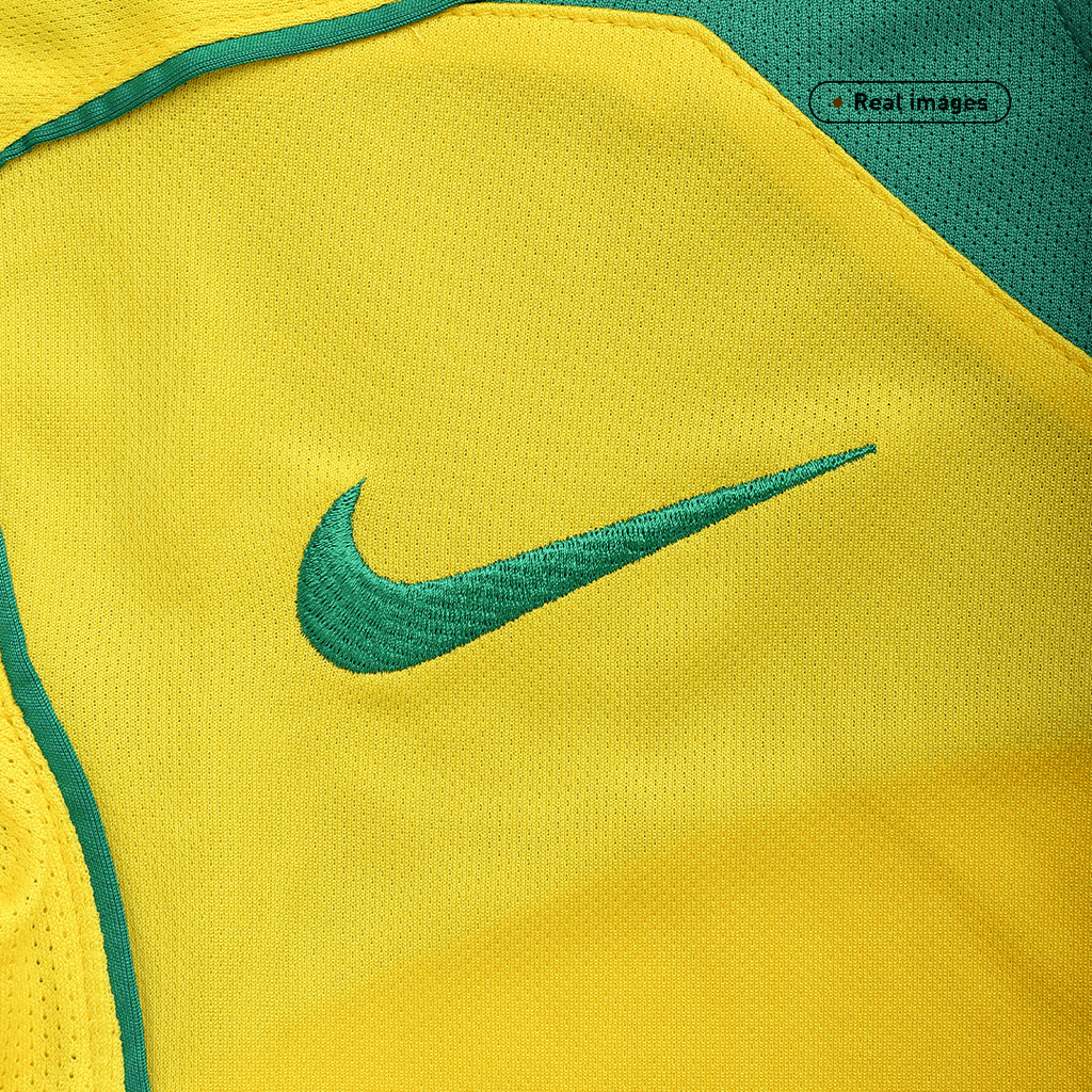 Retro Brésil Domicile Maillot 2004