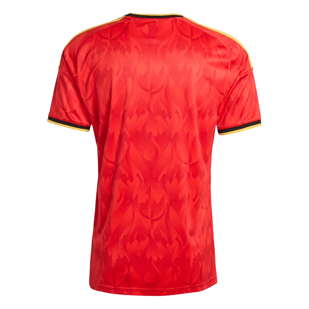 Belgique Domicile Maillot - Coupe du Monde 2026 Rouge Grande Taille