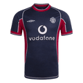 Retro Manchester United Third Maillot 2000/01 Bleu marine