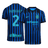 DUMFRIES #2 Inter Milan Domicile Maillot 2025/26 Blue&Black Authentique