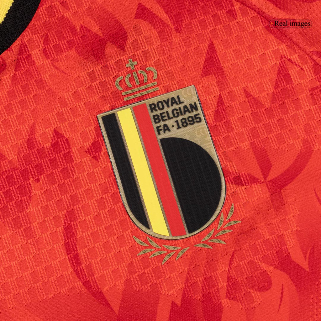 DE BRUYNE #7 Belgique Domicile Maillot - Coupe du Monde 2026 Rouge Joueur