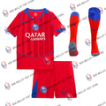 Third Maillot Kit 2025/26 Enfant Rouge