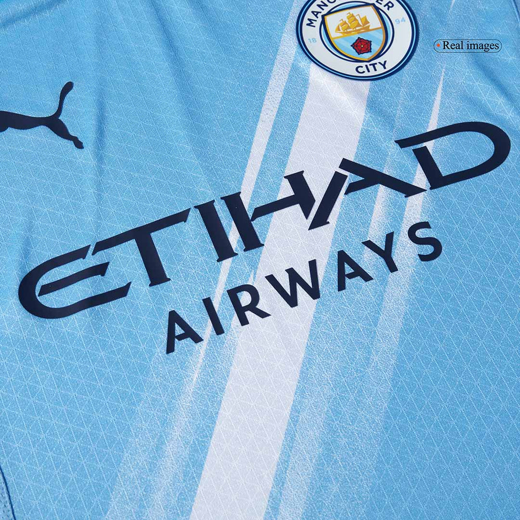 HAALAND #9 Manchester City Domicile Maillot 2025/26 Authentique - Club World Cup