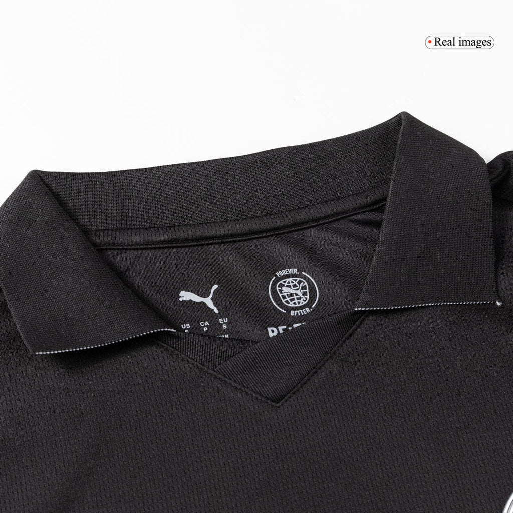 REIJNDERS #4 Manchester City Extérieur Maillot 2025/26 Noir