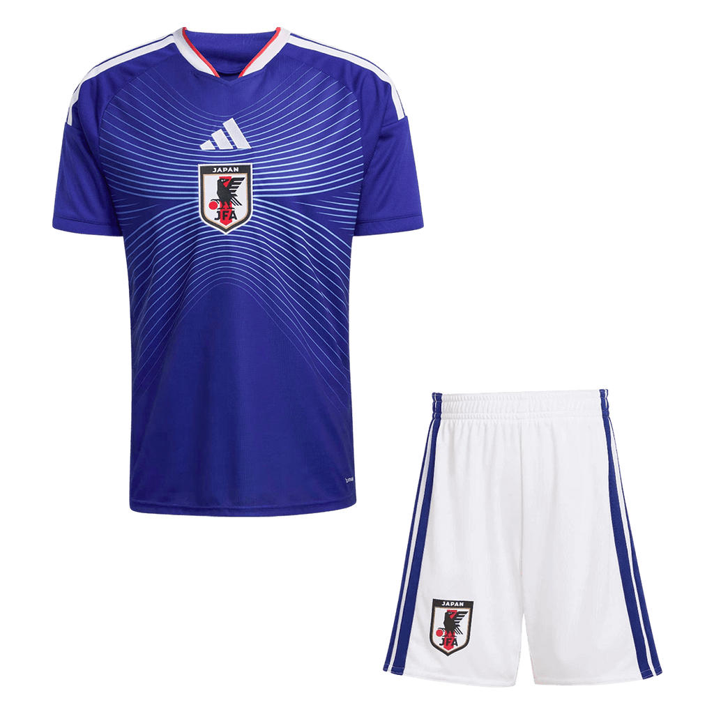 Japon Domicile Maillot Kit Coupe du Monde 2026 Bleu marine