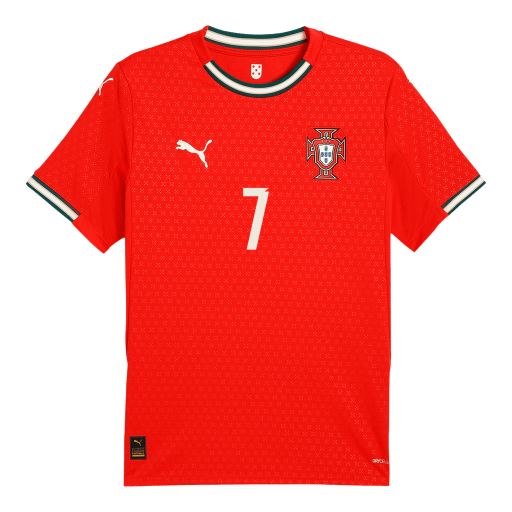 RONALDO #7 Portugal Domicile Maillot 2025