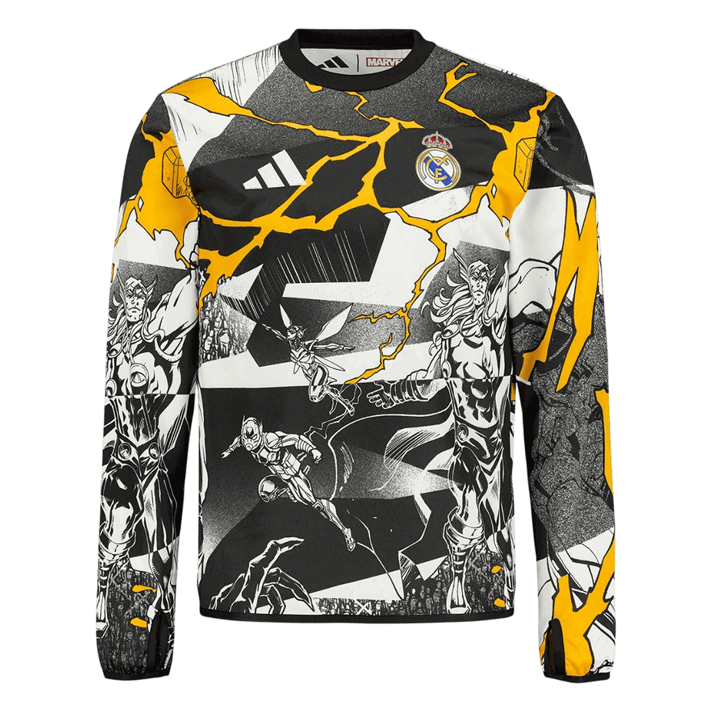 Real Madrid Maillot Manches Longues 2025/26 Noir