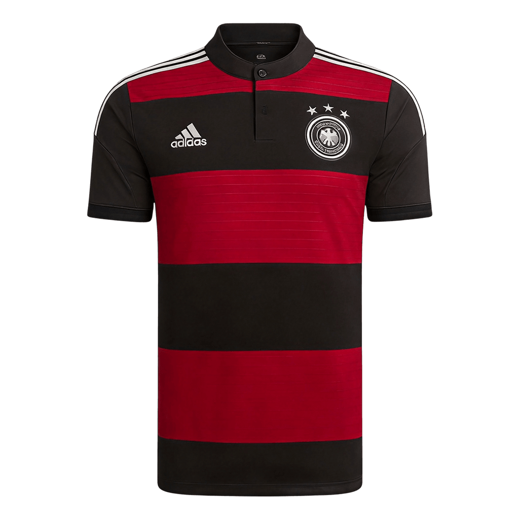 Retro Allemagne Extérieur Maillot 2014 Black&Red