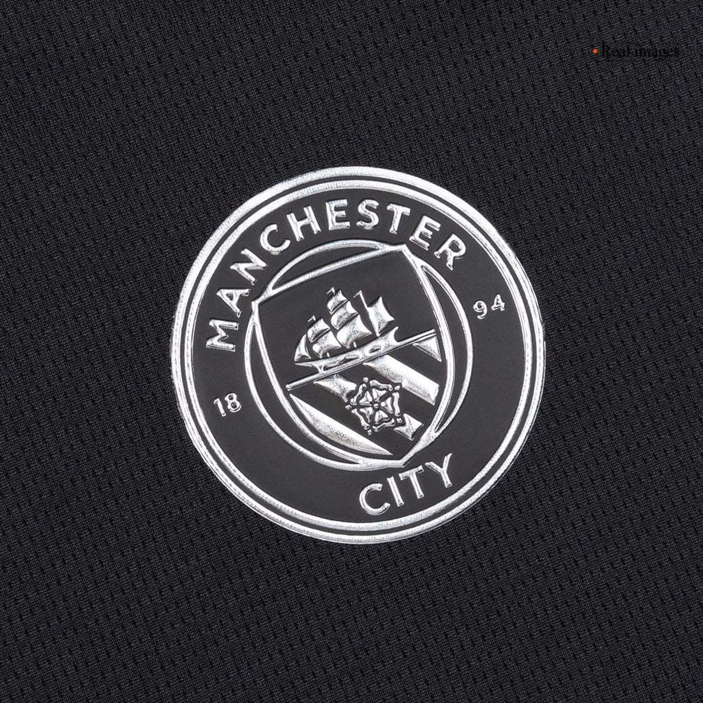 Femme Manchester City Extérieur Maillot 2025/26 Noir