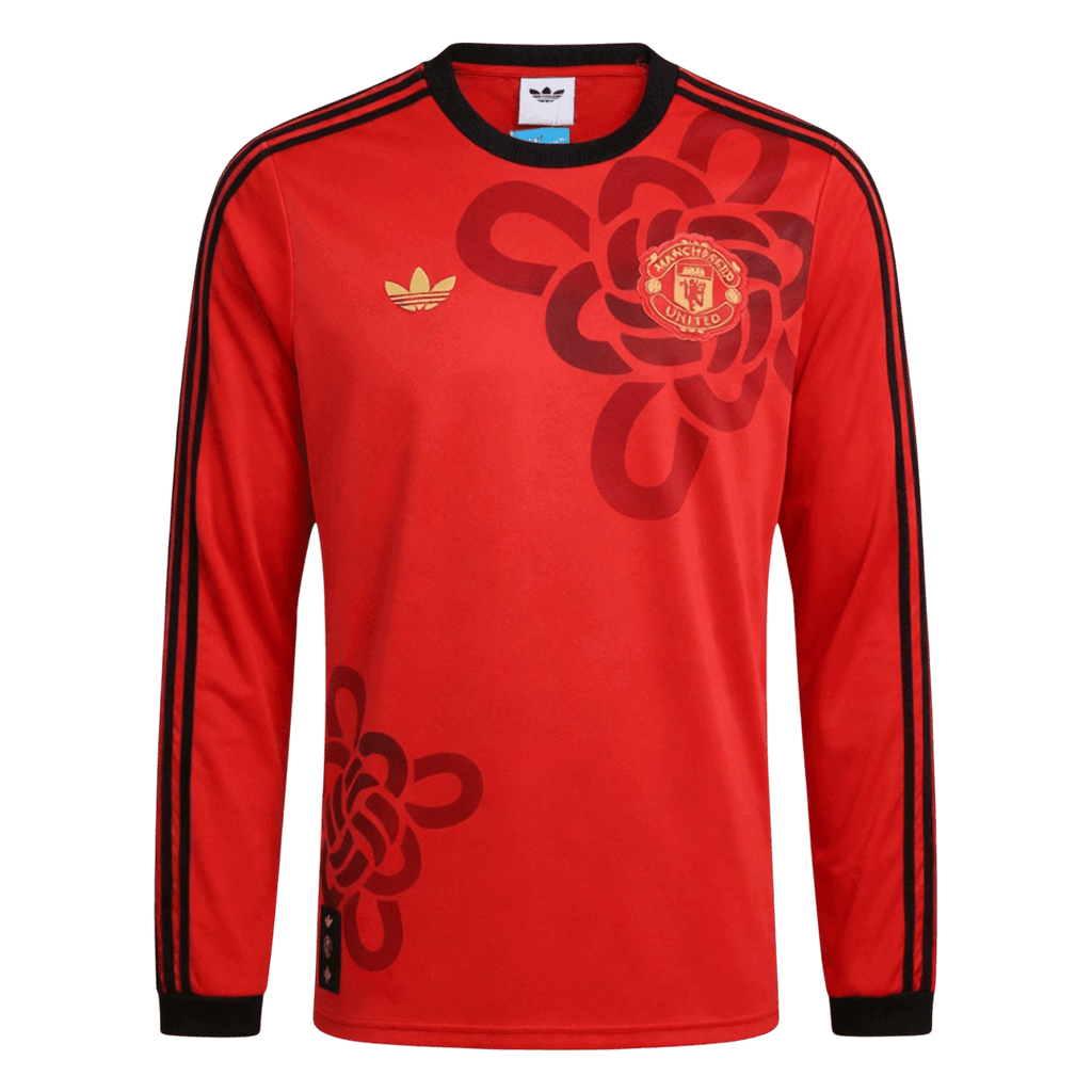 Manchester United Maillot Manches Longues 2025/26 Rouge