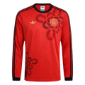 Manchester United Maillot Manches Longues 2025/26 Rouge Grande Taille