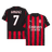 GIMENEZ #7 Milan AC Domicile Maillot 2025/26 Grande Taille