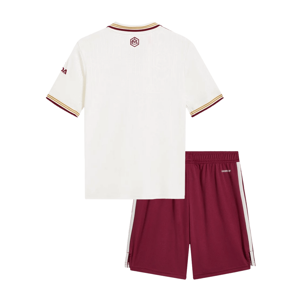 Arsenal Third Maillot Kit 2025/26 Enfant Blanc