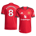 B.FERNANDES #8 Manchester United Domicile Maillot 2025/26 Authentique