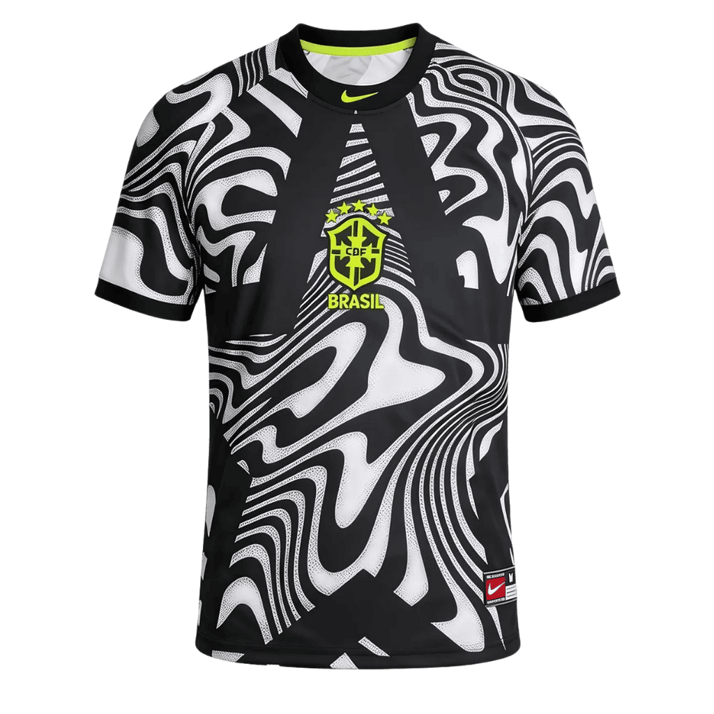 Brésil Maillot - Coupe du Monde 2026 Black &White