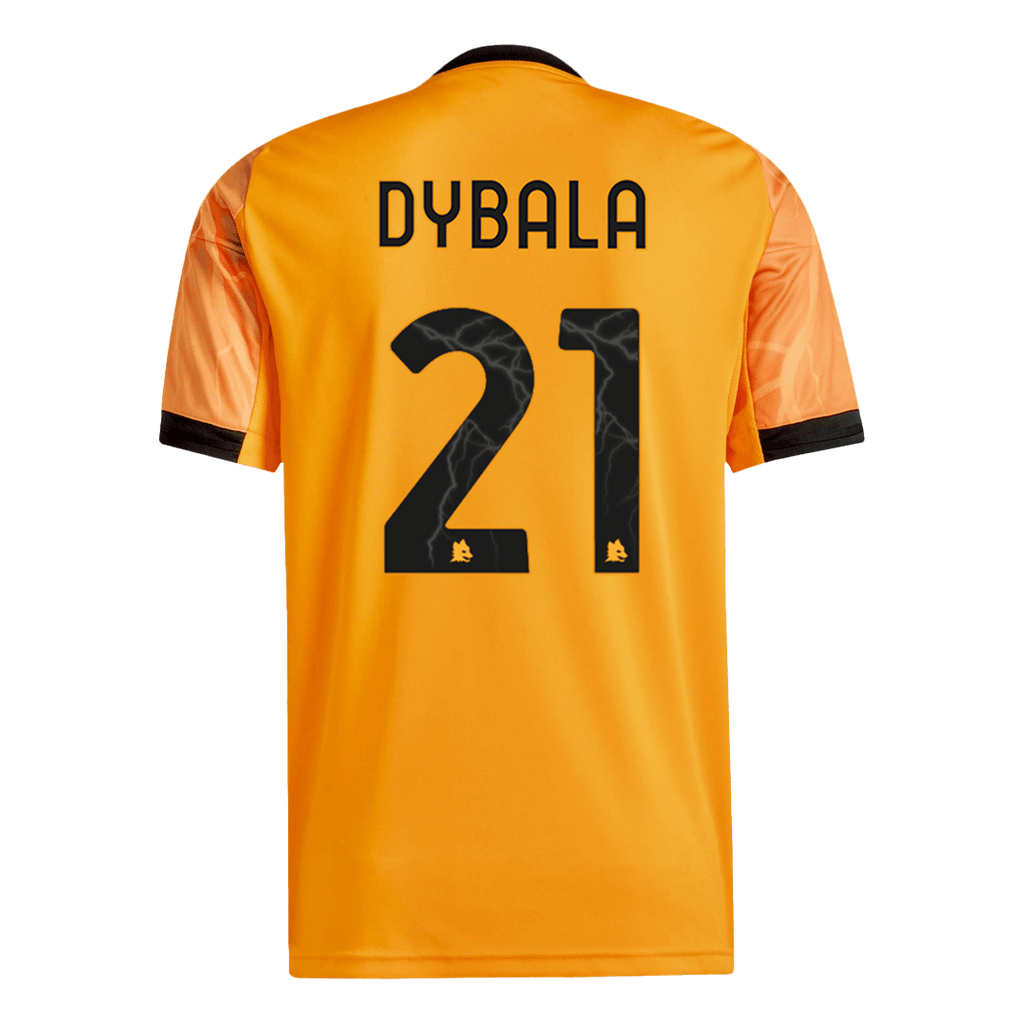 DYBALA #21 Roma Extérieur Maillot 2025/26 Orange