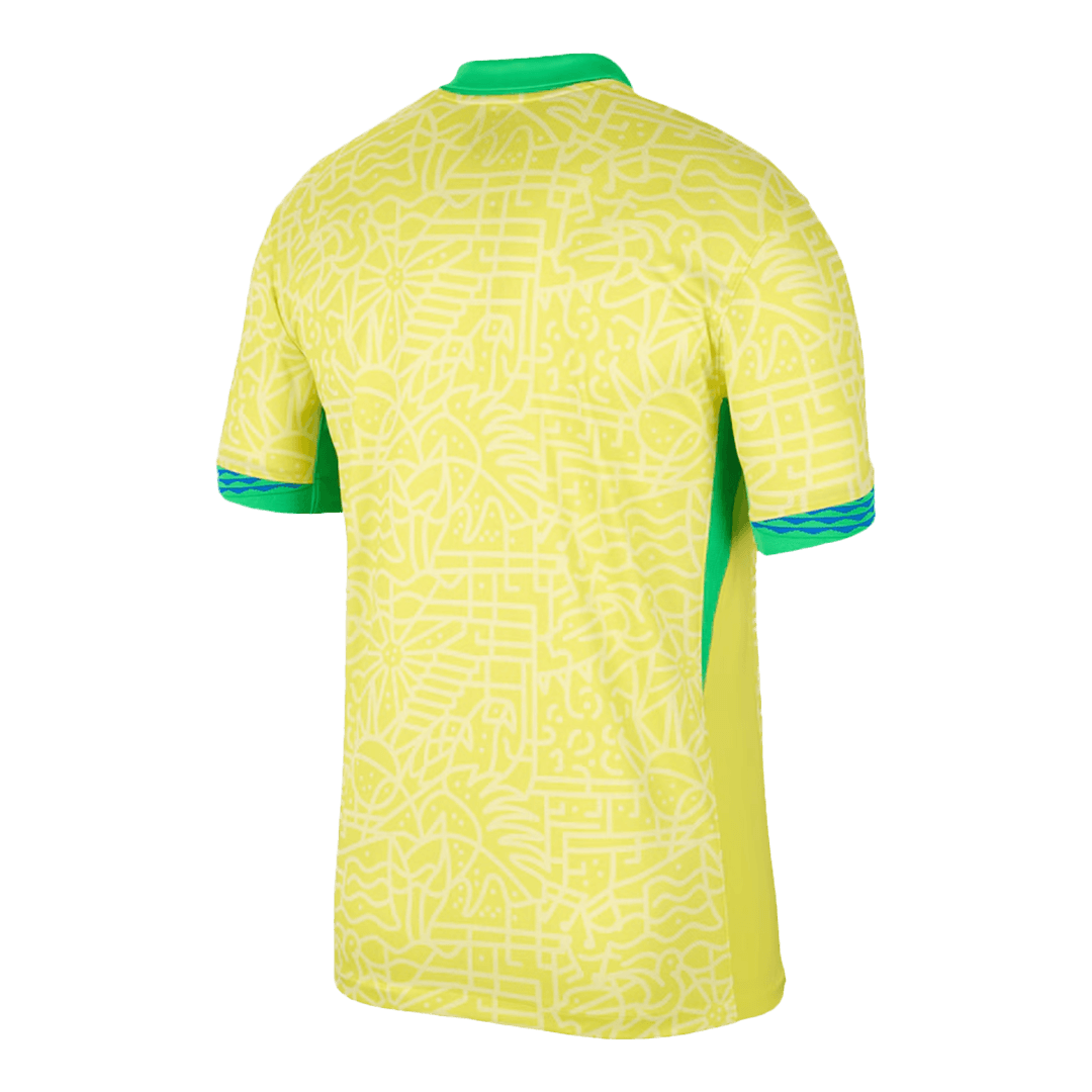 Brésil Domicile Maillot 2024 - Super Grande Taille