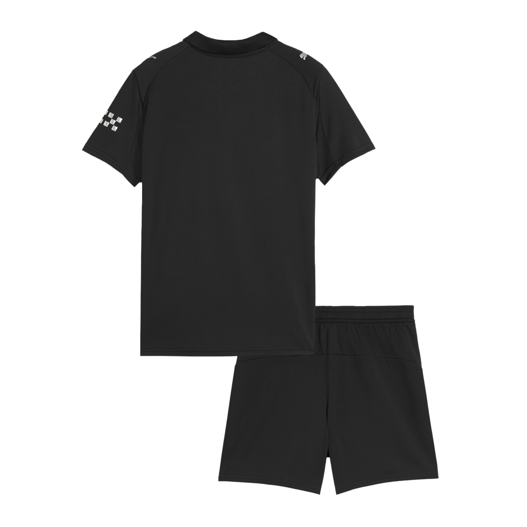 Vente Flash Manchester City Extérieur Maillot Kit 2025/26 Enfant Noir