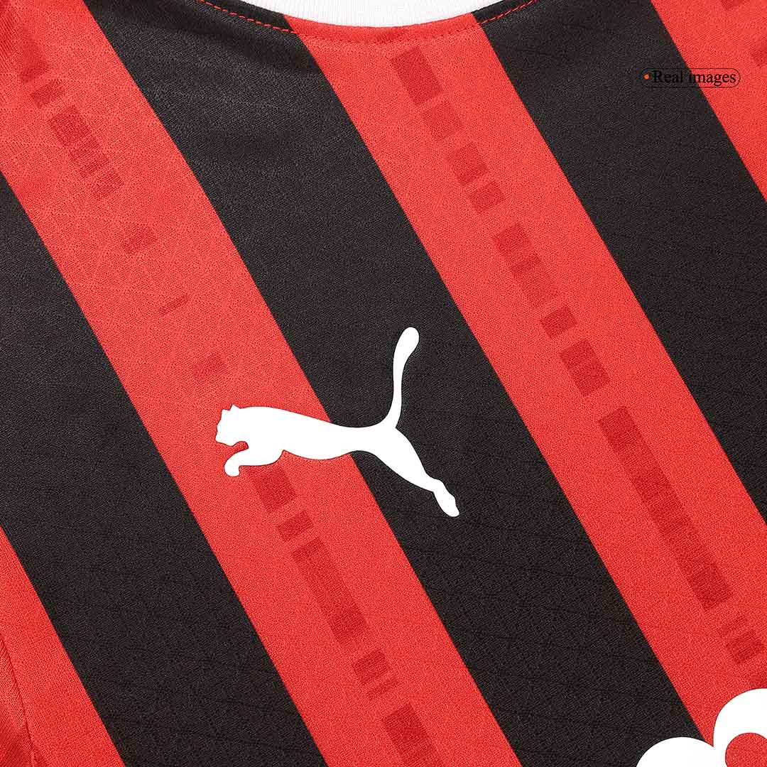 PULISIC #11 Milan AC Domicile Maillot 2024/25 Authentique - UCL