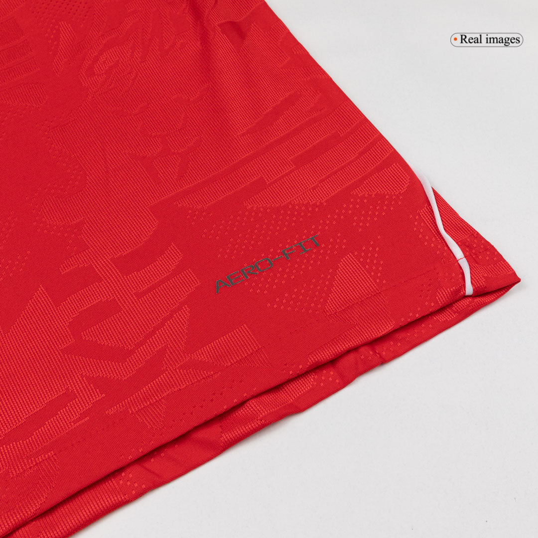 RICE #4 Angleterre Extérieur Maillot - Coupe du Monde 2026 Rouge Joueur