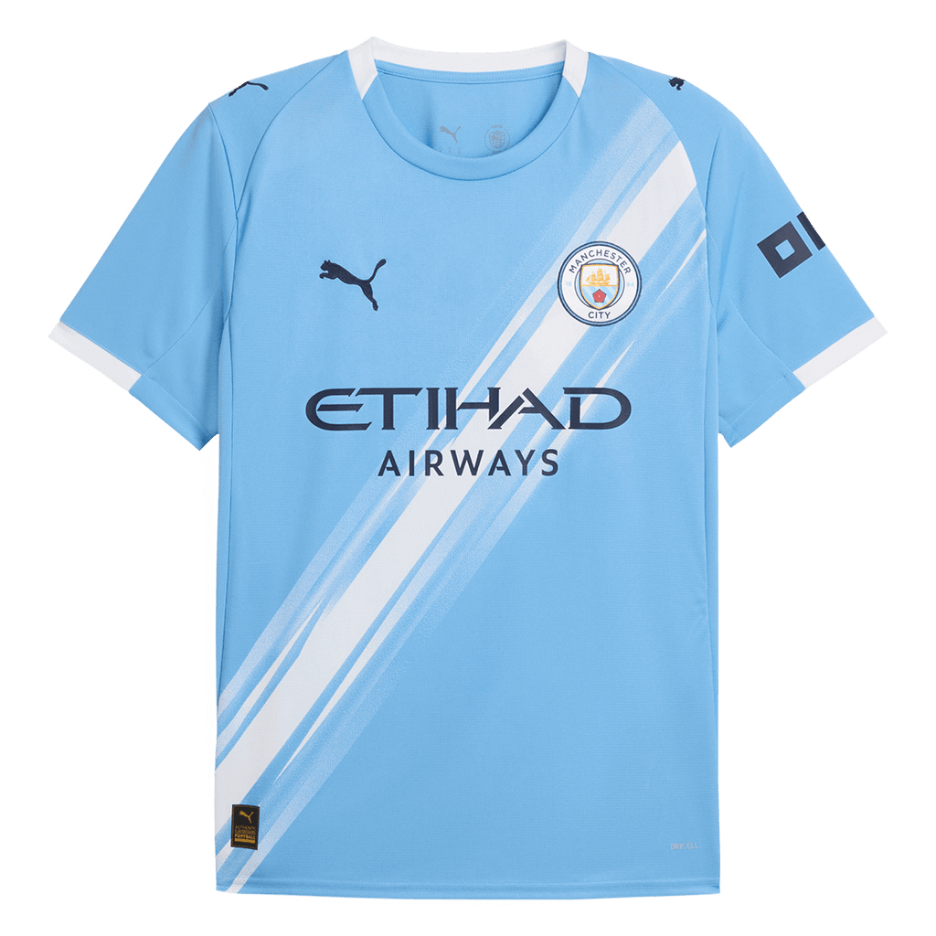 Manchester City Domicile Maillot 2025/26 Grande Taille