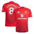 B.FERNANDES #8 Manchester United Domicile Maillot 2024/25 Authentique