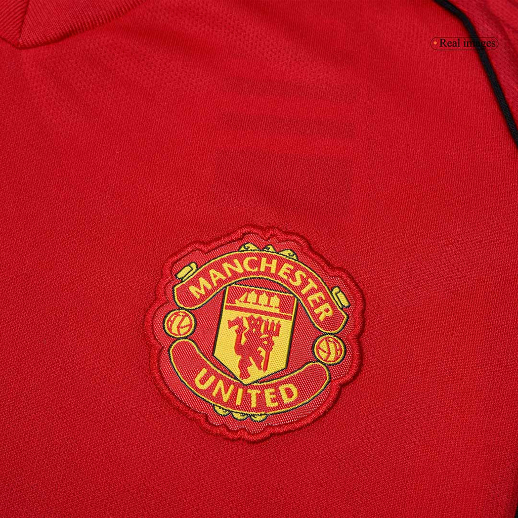 Manchester United Domicile Maillot Kit 2025/26 Enfant Rouge