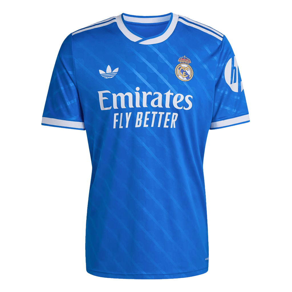 BELLINGHAM #5 Real Madrid Third Maillot 2025/26 Bleu
