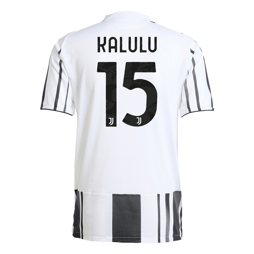 KALULU #15 Juventus Domicile Maillot 2025/26 Black&White Authentique