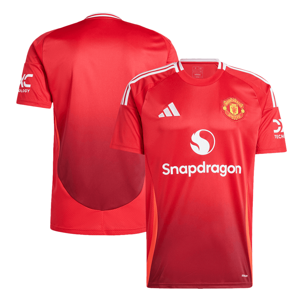 Manchester United Domicile Maillot 2024/25 - Super Grande Taille
