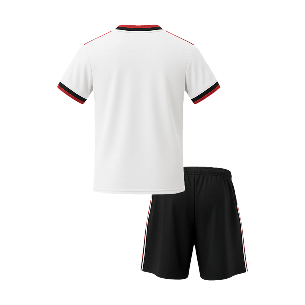 Mexique Extérieur Maillot Kit Coupe du Monde 2026 Junior Blanc