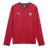 Portugal Domicile Maillot Manches Longues - Coupe du Monde 2026 Rouge Grande Taille