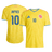 JAMES #10 Colombie Domicile Maillot Coupe du Monde 2026 Jaune Joueur