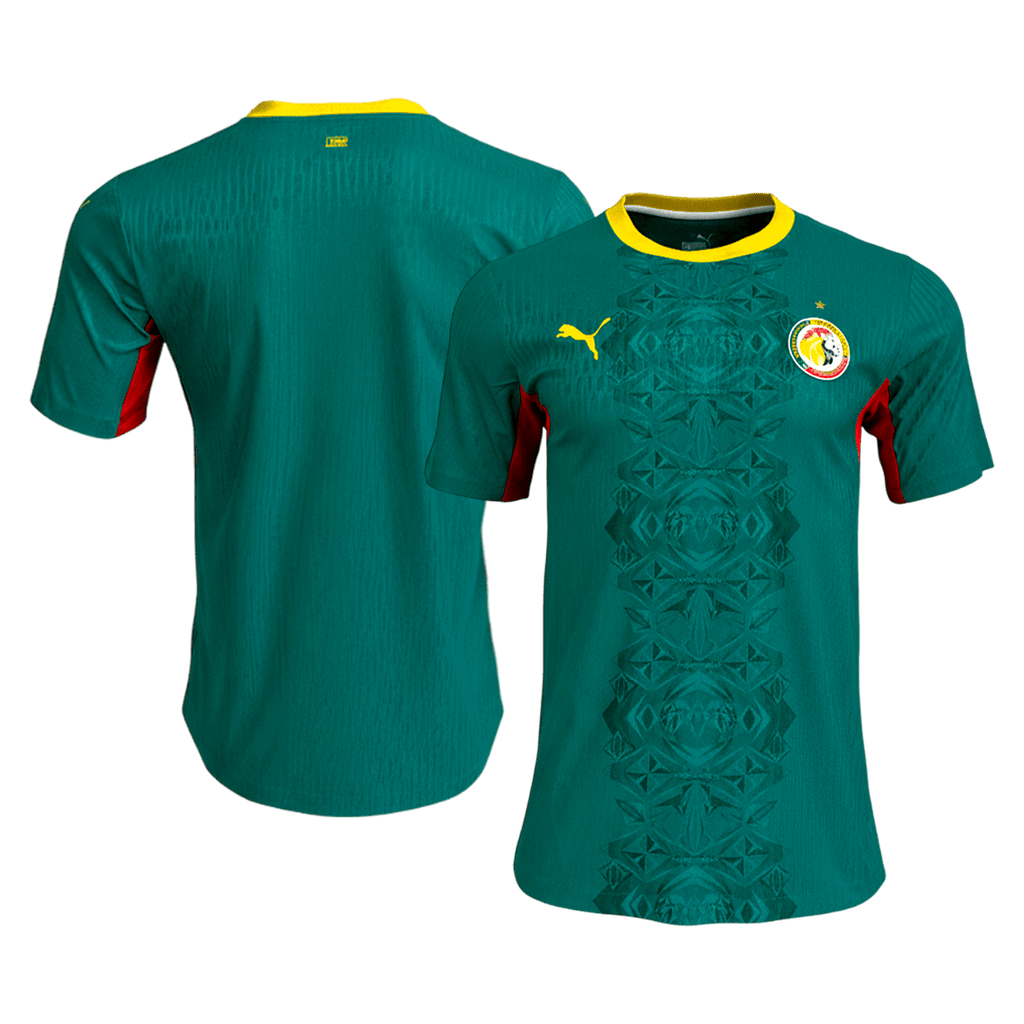 Senegal Extérieur Maillot Coupe du Monde 2026 Vert Joueur