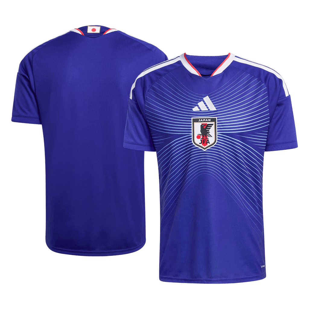 Japon Domicile Maillot Kit Coupe du Monde 2026 Bleu marine