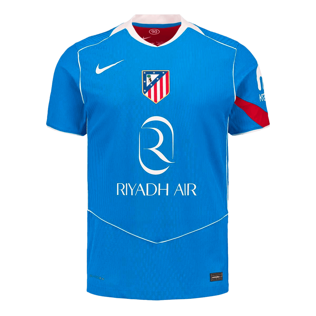 SØRLOTH #9 Atlético Third Maillot 2025/26 Bleu Joueur