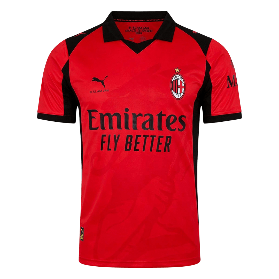AC Milan Maillot 2025/26 Rouge Grande Taille