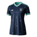 Femme Allemagne Extérieur Maillot - Coupe du Monde 2026 Bleu marine
